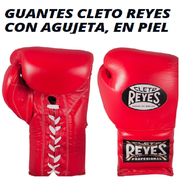 Guantes box agujeta